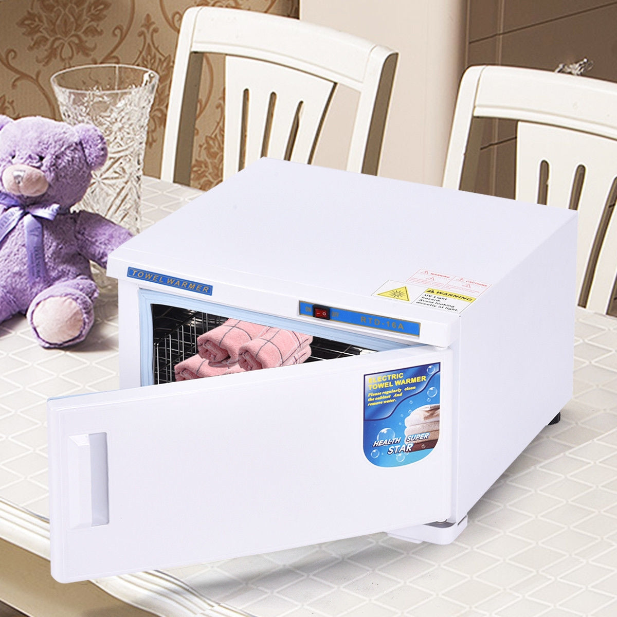 2 in 1 Hot Towel Warmer Cabinet UV SterilizerÂ