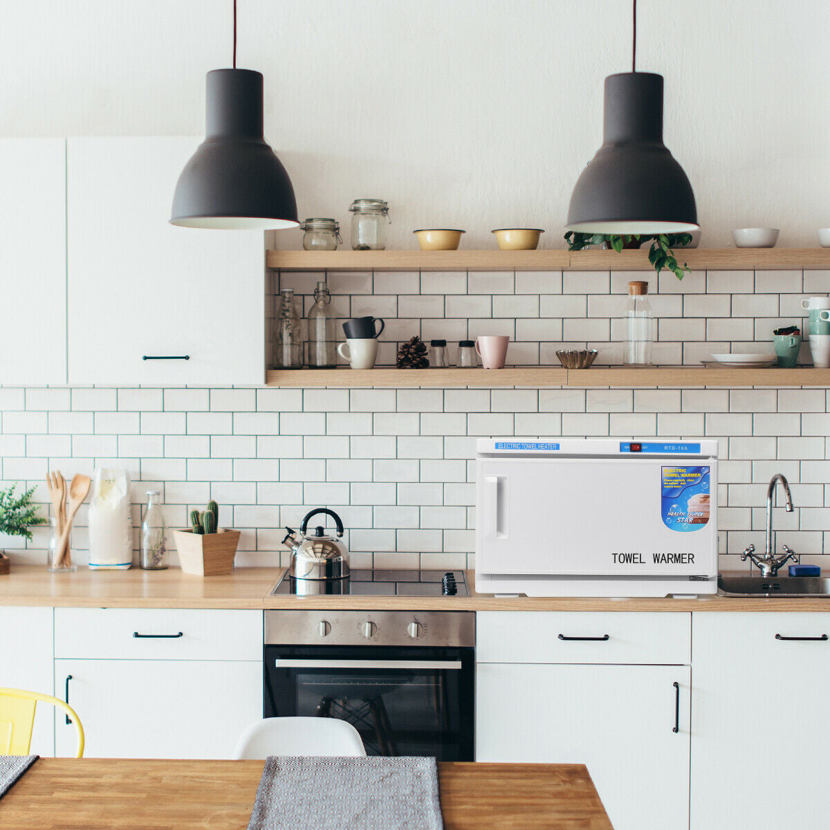 2 in 1 Hot Towel Warmer Cabinet UV SterilizerÂ