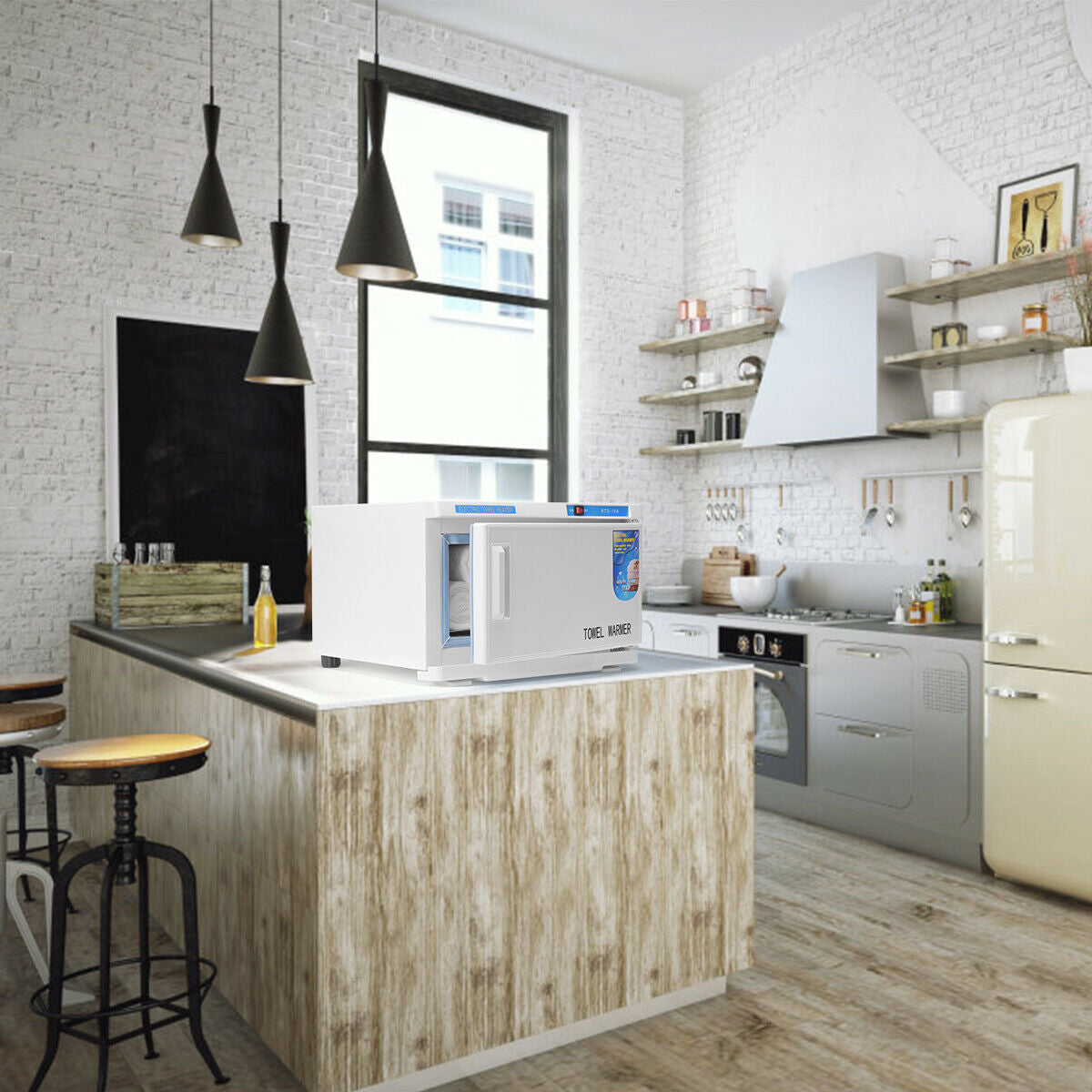 2 in 1 Hot Towel Warmer Cabinet UV SterilizerÂ