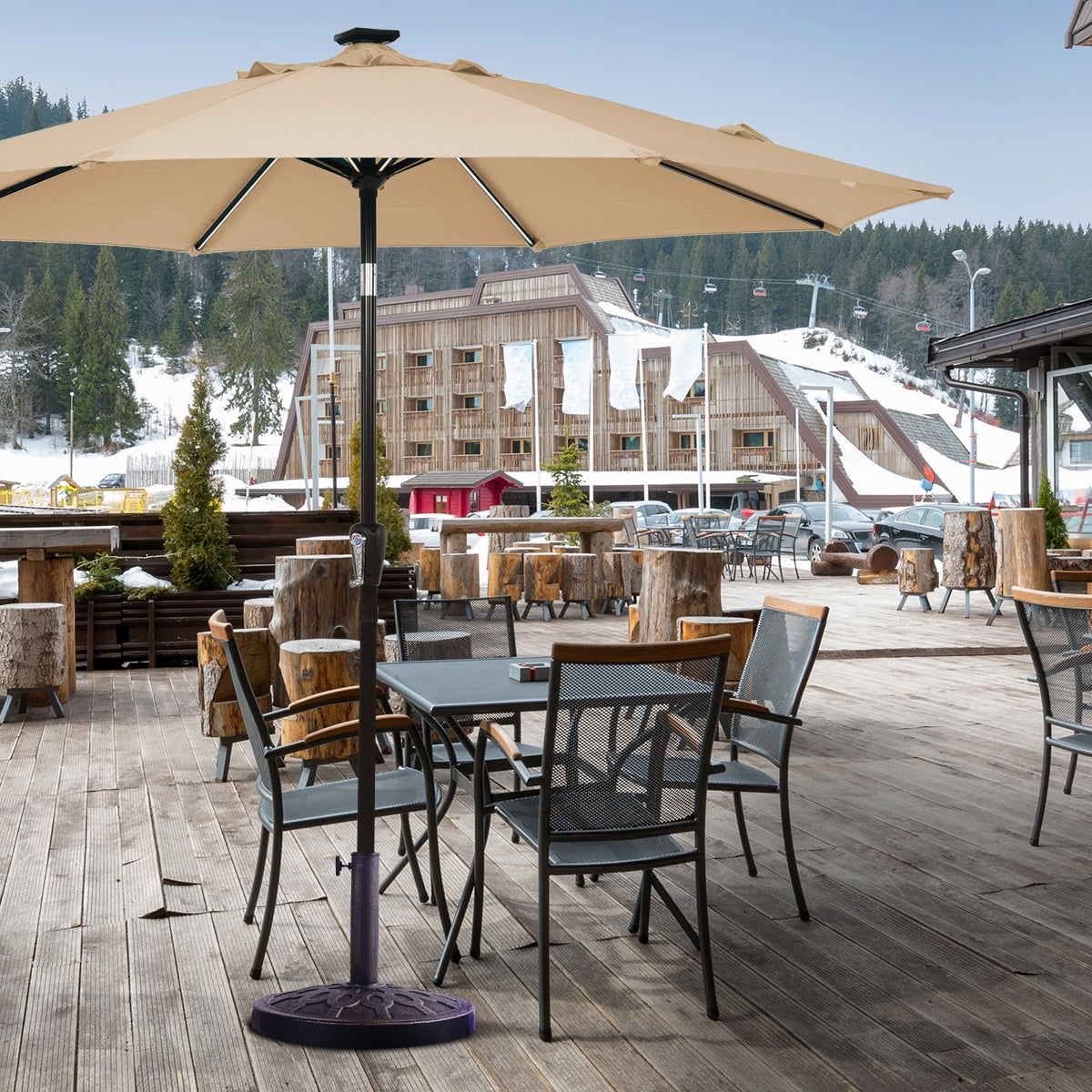 30lbs 18 Inch Heavy Duty Outdoor Patio Market Umbrella BaseÂ