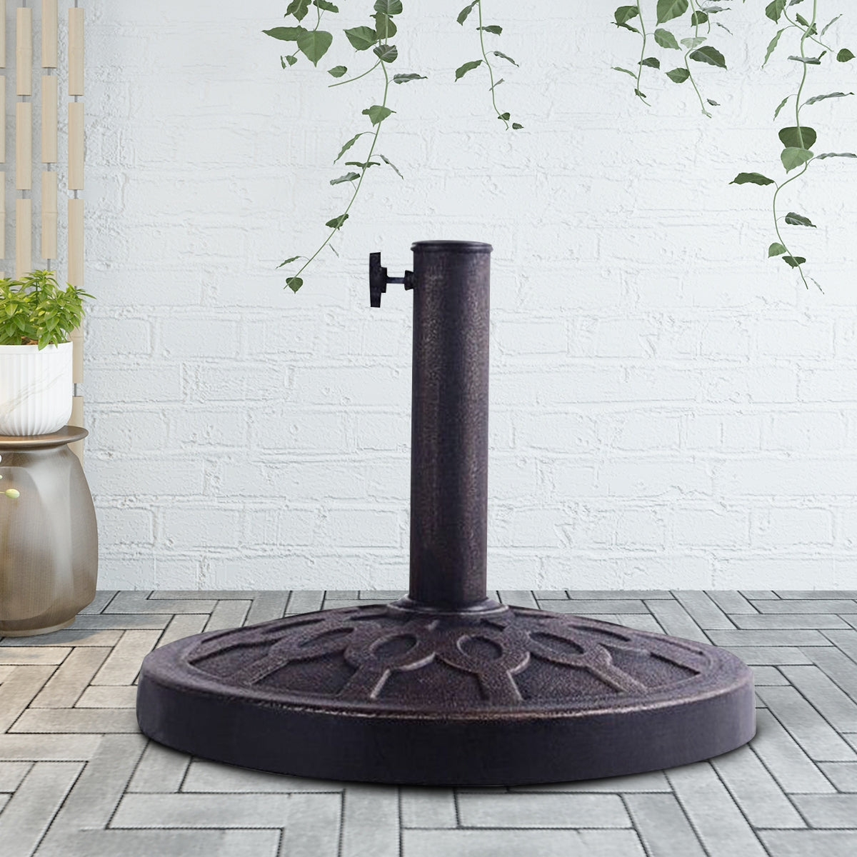 30lbs 18 Inch Heavy Duty Outdoor Patio Market Umbrella BaseÂ