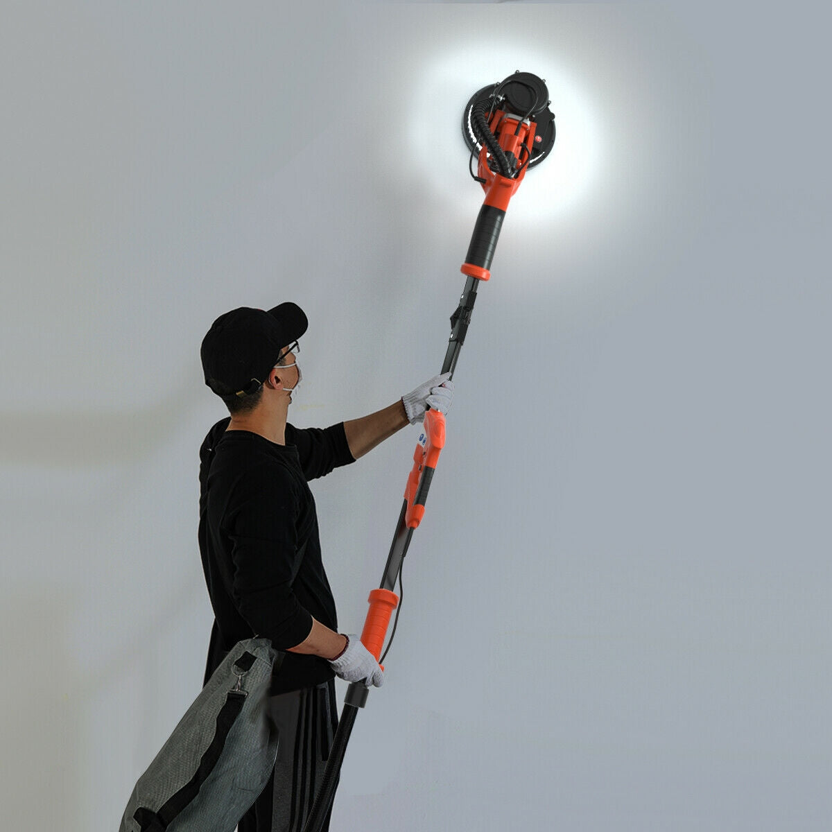 Electric Foldable Drywall Sander 750W Variable SpeedÂ