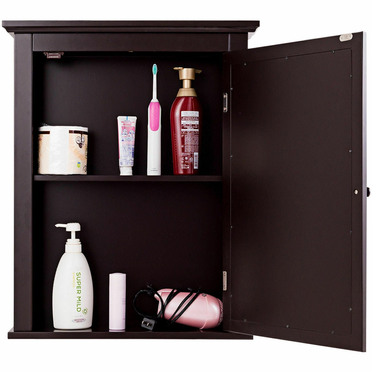 Bathroom Wall Mounted Storage Mirror Medicine CabinetÂ