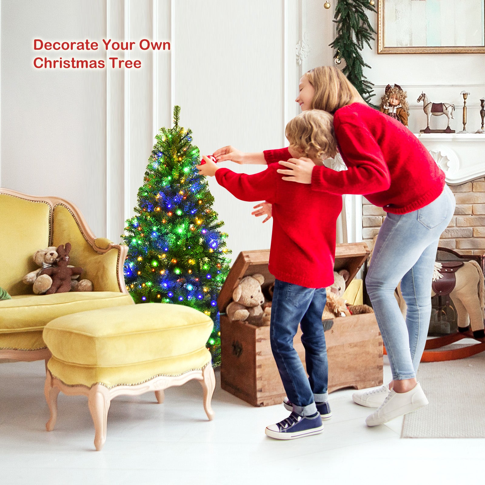 Artificial Premium Hinged Christmas Tree-4 ftÂ