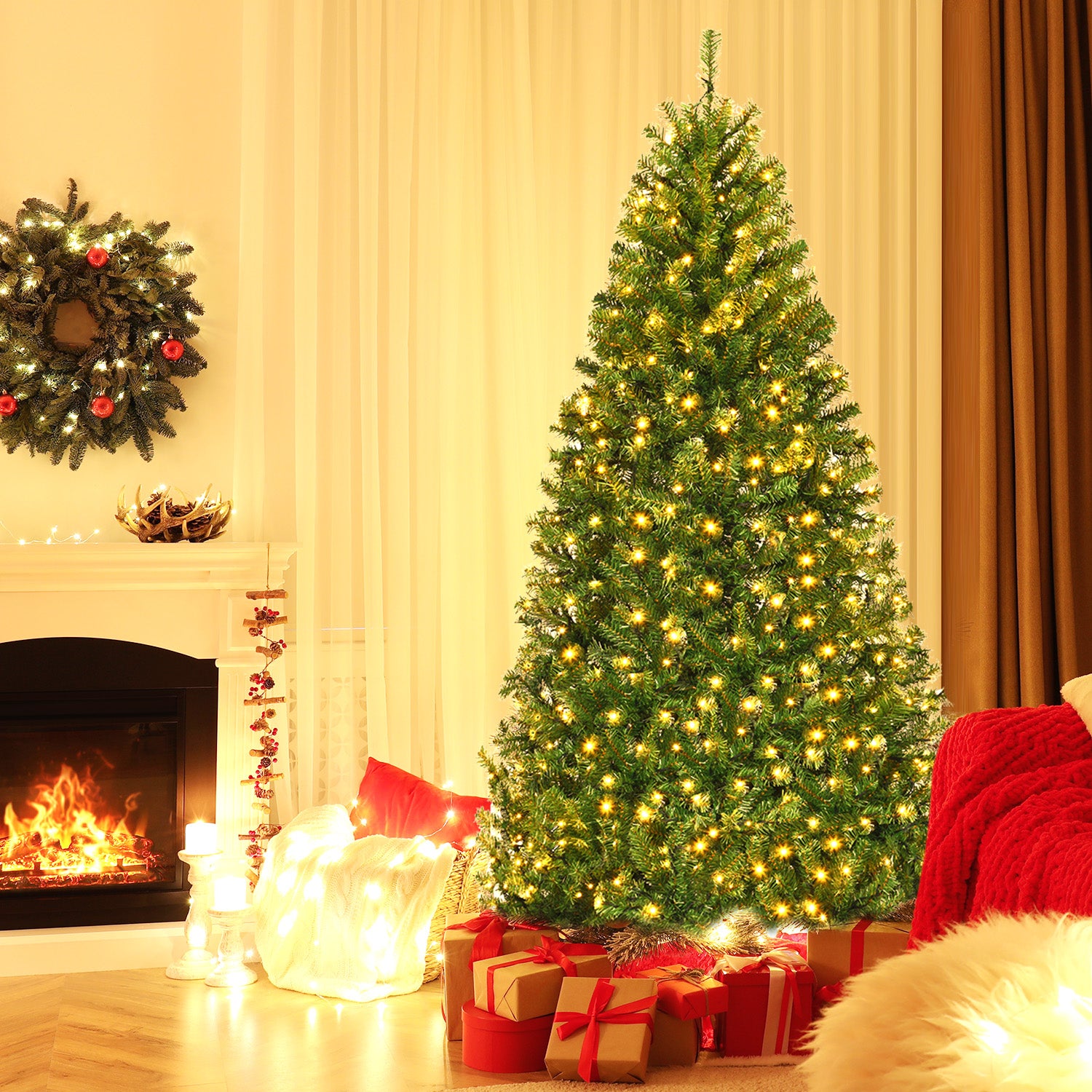 Artificial Premium Hinged Christmas Tree-6 ftÂ