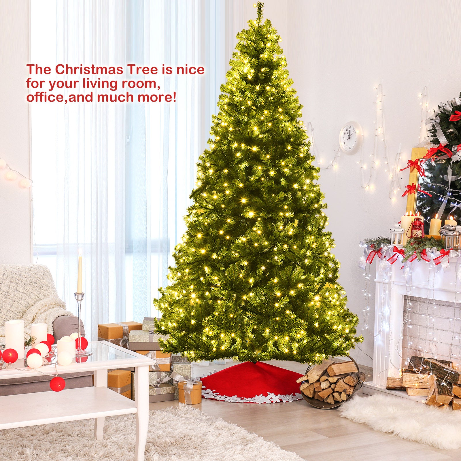 Artificial Premium Hinged Christmas Tree-8 ftÂ