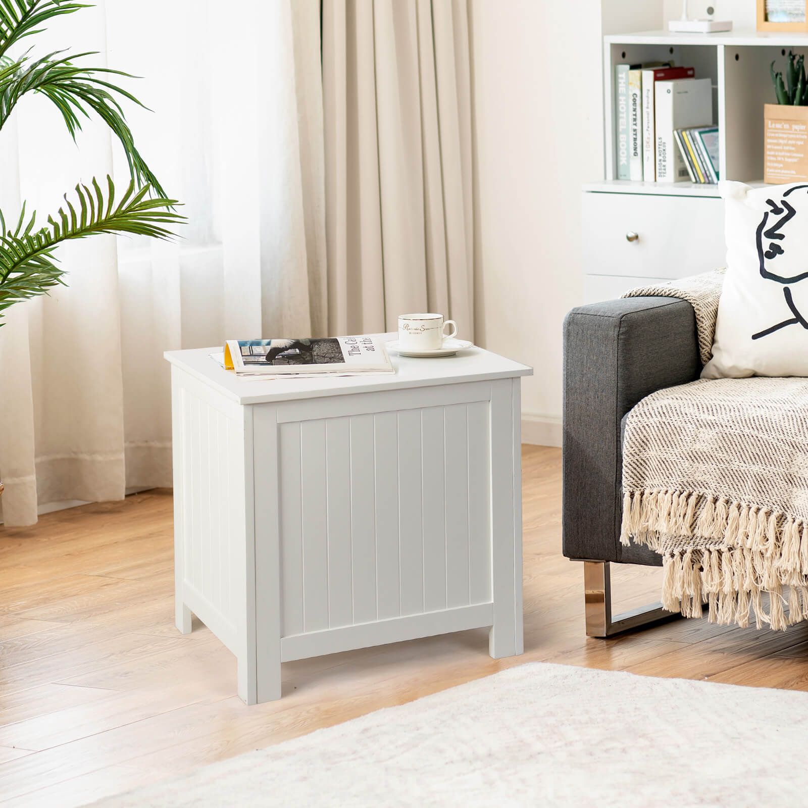 Wooden Toy Box Kids Storage Chest OrganizerÂ