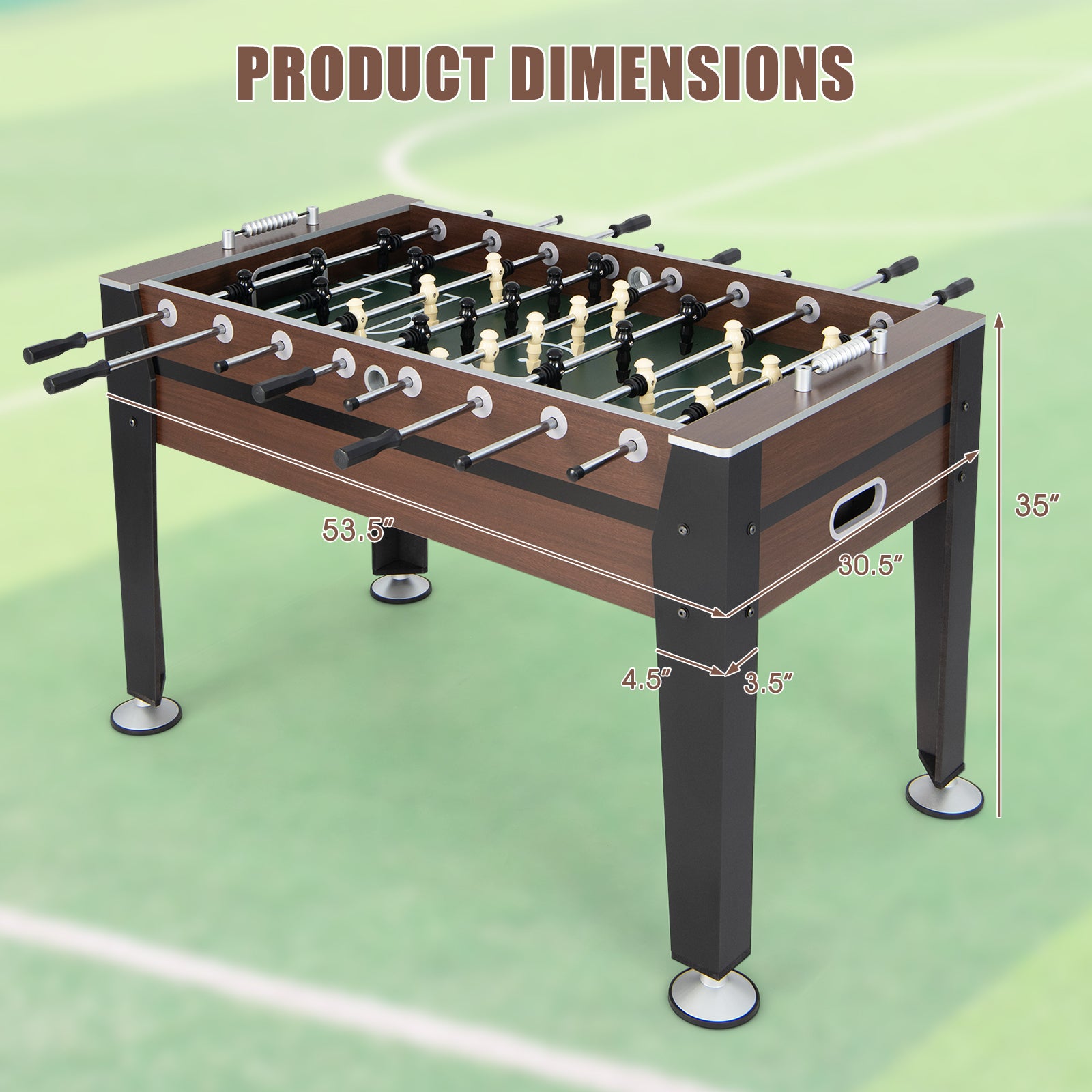 54 Inch Indoor Competition Game Soccer TableÂ