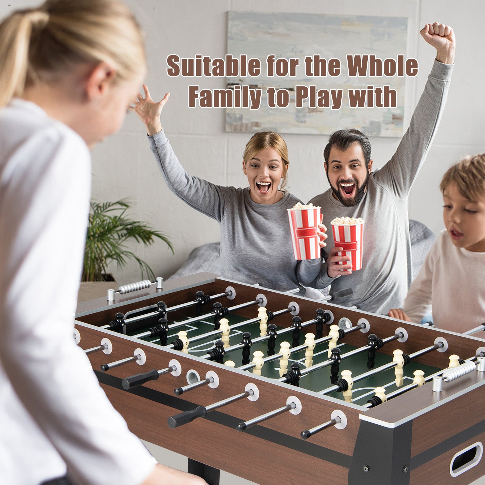 54 Inch Indoor Competition Game Soccer TableÂ