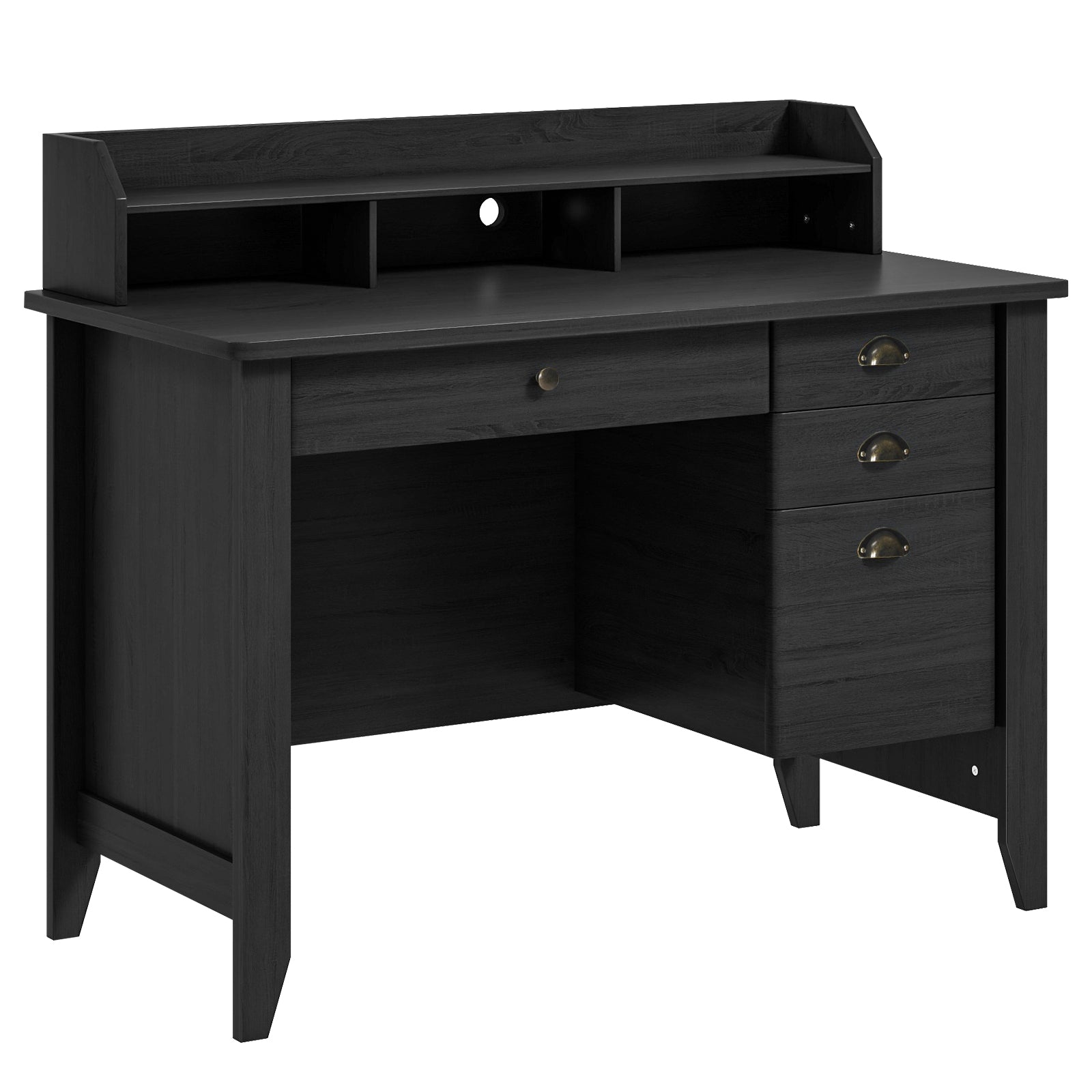 PC Laptop Writing Computer Desk -BlackÂ