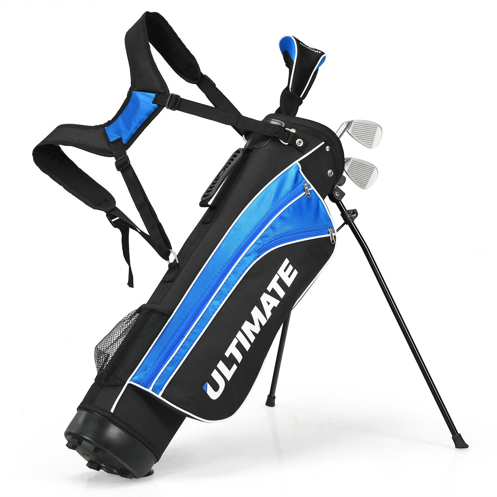 Junior Complete Golf Club Set for Age 8 to 10-BlueÂ