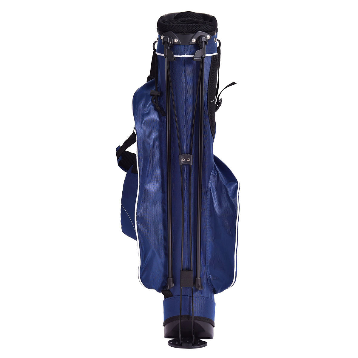 Golf Stand Cart Bag with 4 Way Divider Carry Organizer Pockets-BlueÂ