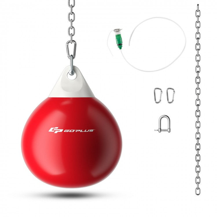 18" Heavy Punching Water Aqua Bag (Up to 110 lbs) with Adjustable Chain