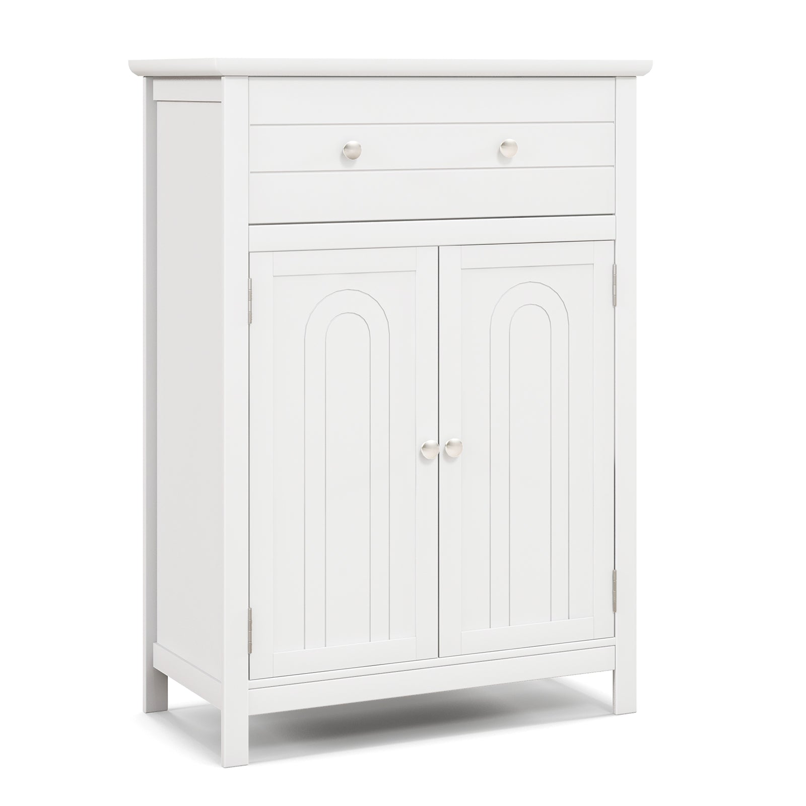 Free Standing Bathroom Storage Cabinet with Large DrawerÂ