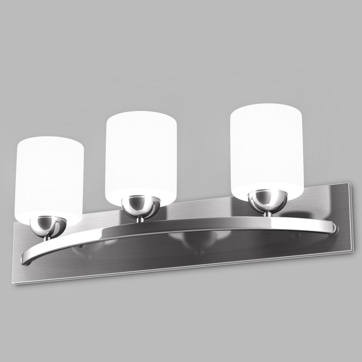 Glass Wall Sconce for 3 BulbsÂ