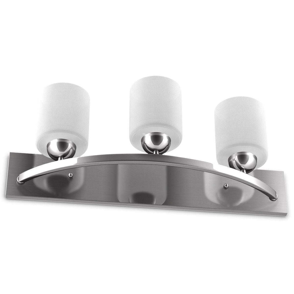 Glass Wall Sconce for 3 BulbsÂ