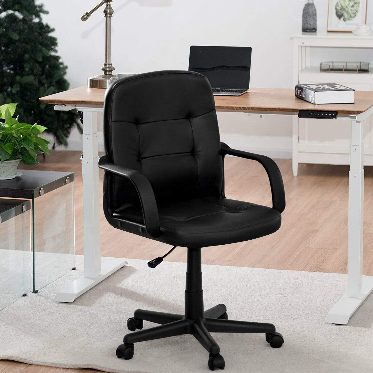 Ergonomic Office Chair with 360-degree WheelsÂ
