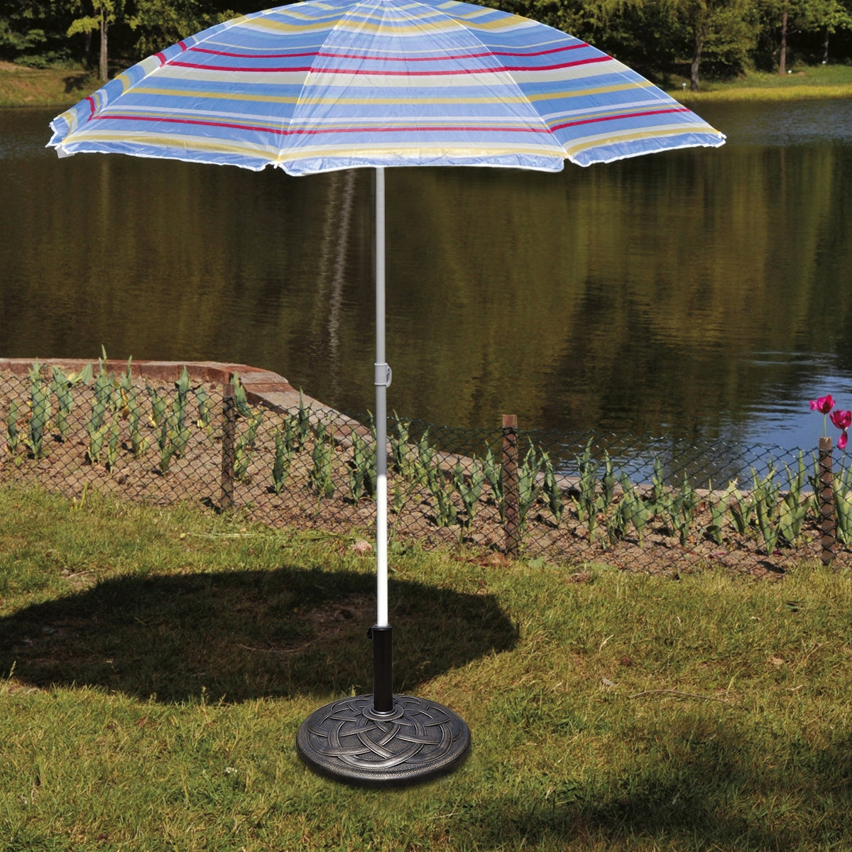 22 Inch Heavy Duty Round Umbrella Base StandÂ