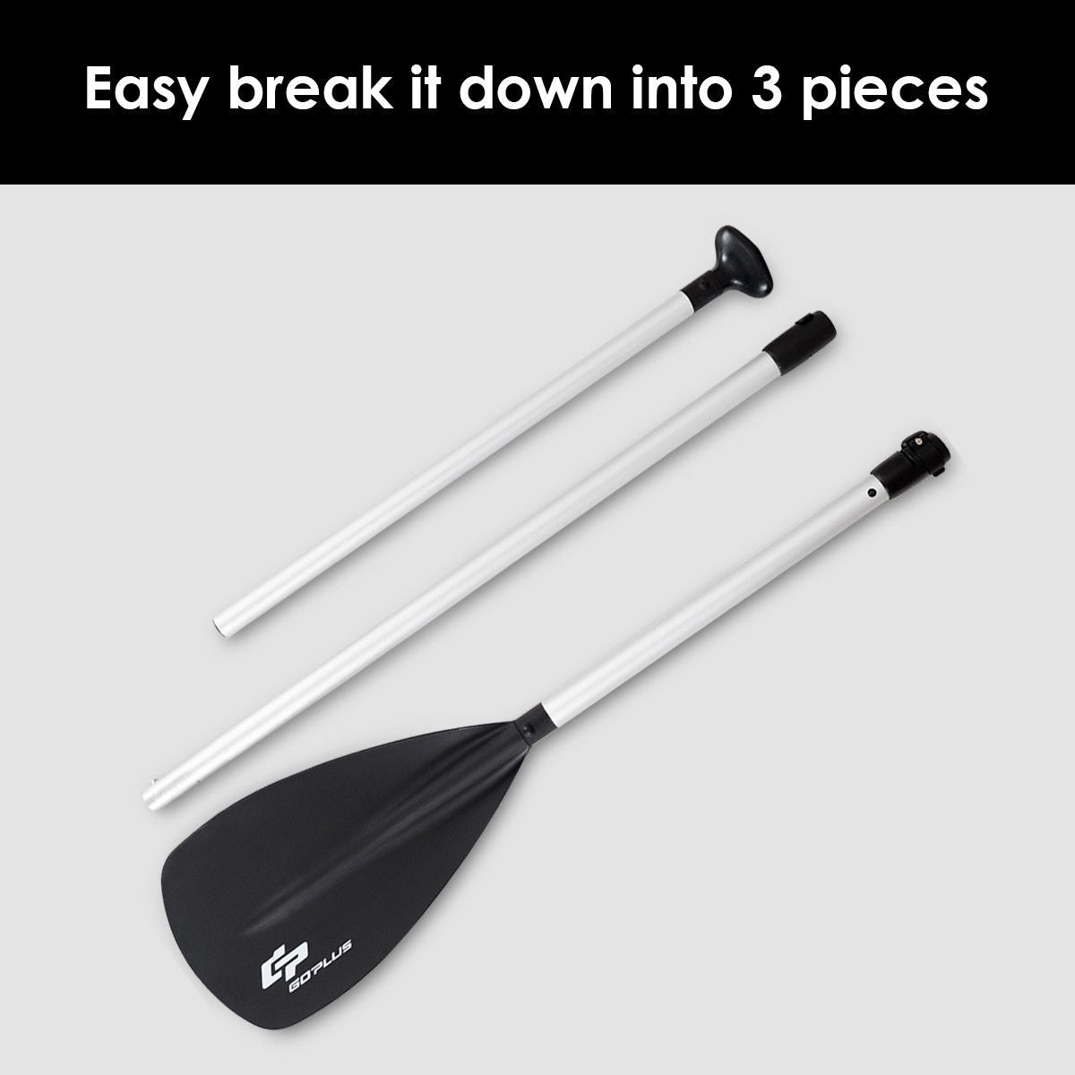Adjustable 3-Piece Aluminum Alloy Stand Up PaddleÂ