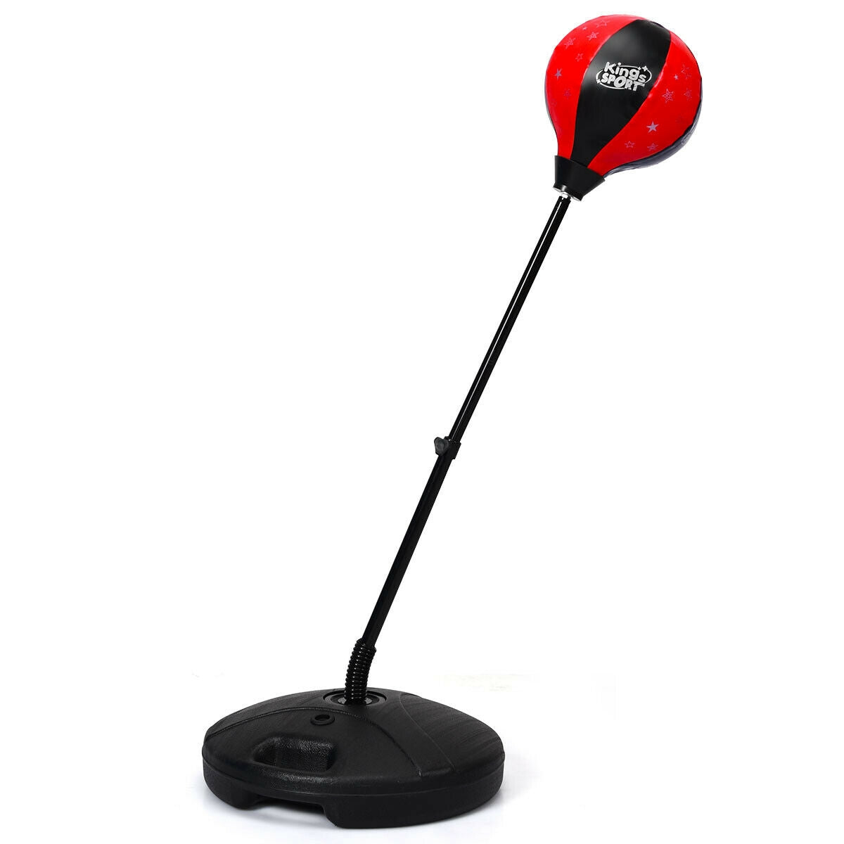 Kids Adjustable Stand Punching Bag Toy Set with Boxing GloveÂ