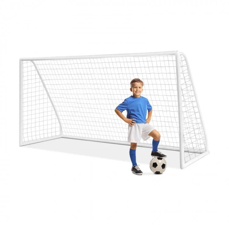 Soccer Goal with Strong UPVC Frame & High-Strength Netting (6 ft / 12 ft Options)
