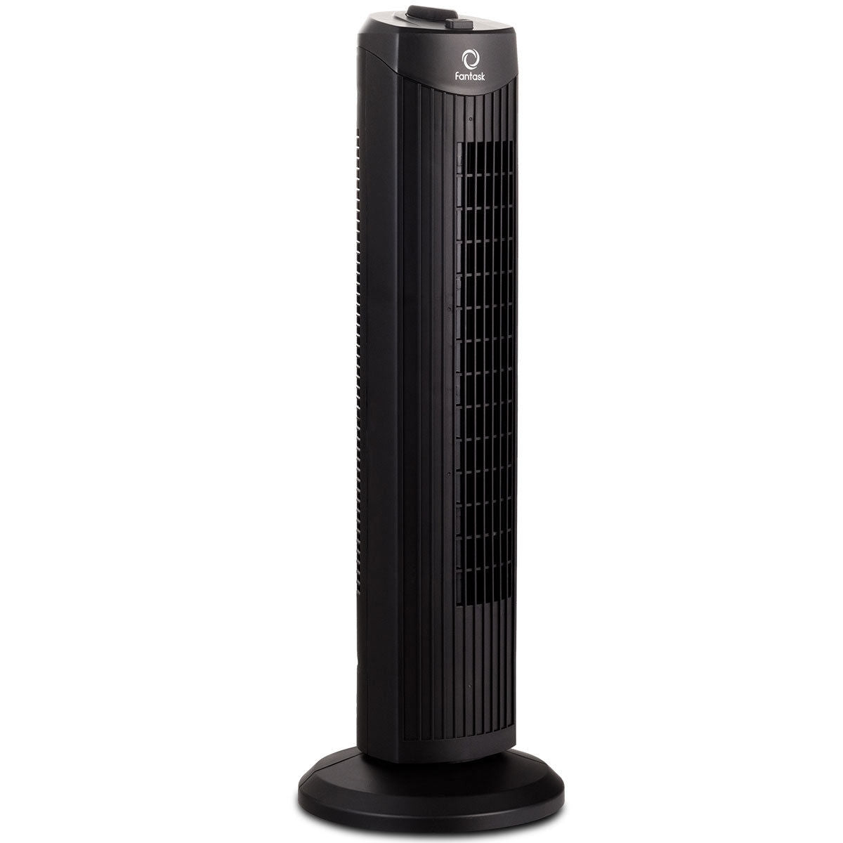 Fantask 35W 28 Inch Quiet Bladeless Oscillating Tower Fan-BlackÂ