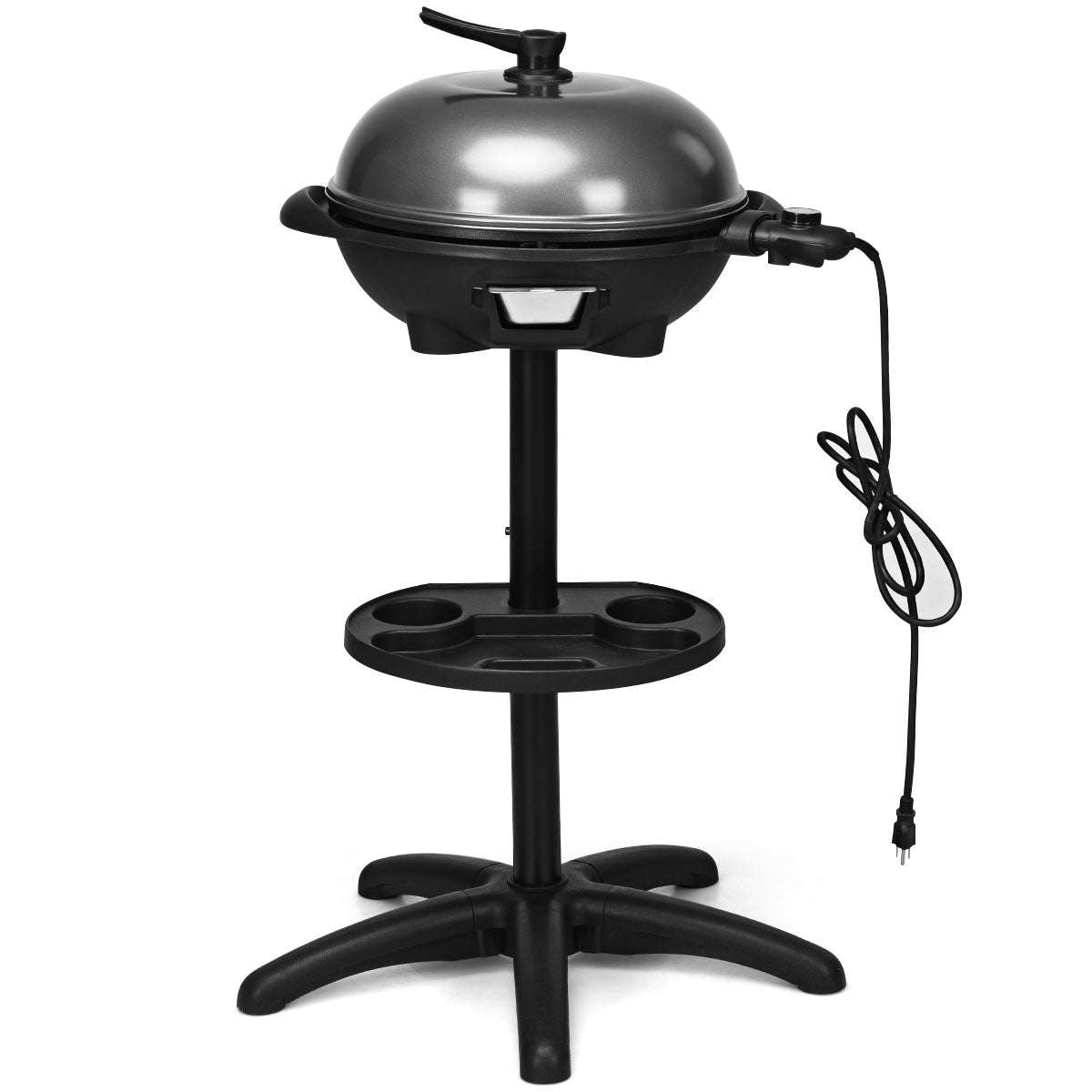 1350 W Outdoor Electric BBQ Grill with Removable StandÂ