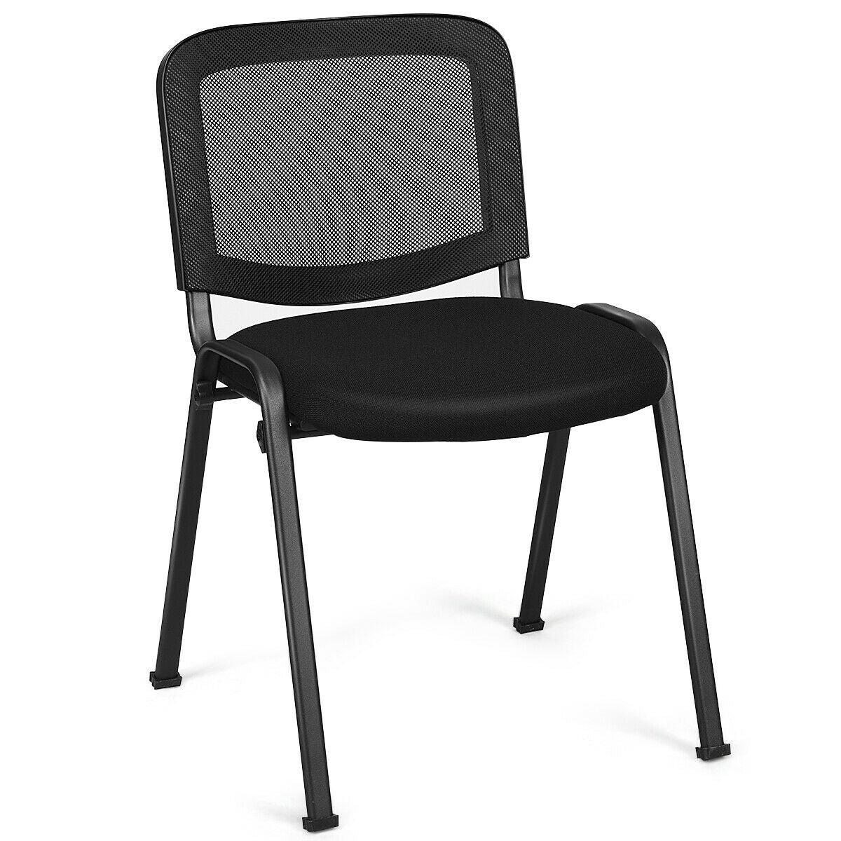 Set of 5 Stackable Conference Chairs with Mesh BackÂ