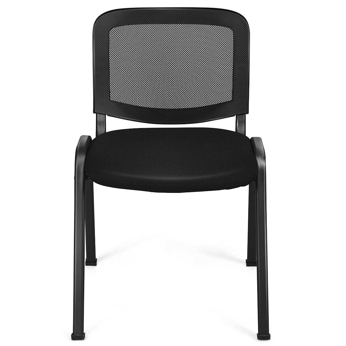 Set of 5 Stackable Conference Chairs with Mesh BackÂ