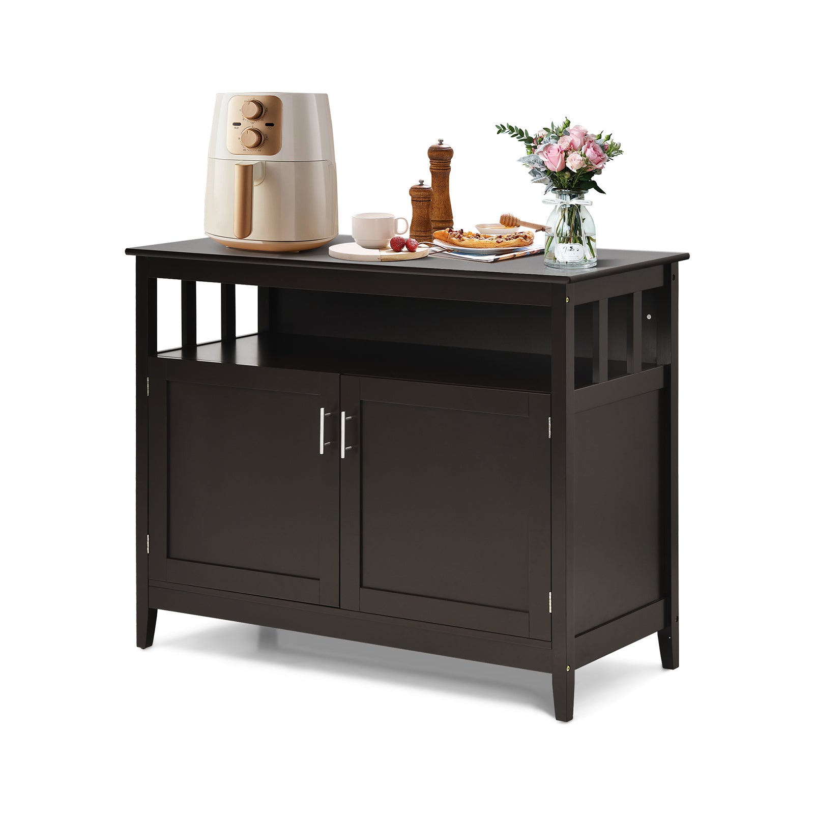 Modern Practical and Beautiful Wooden Kitchen Lockers with Large Storage SpaceÂ