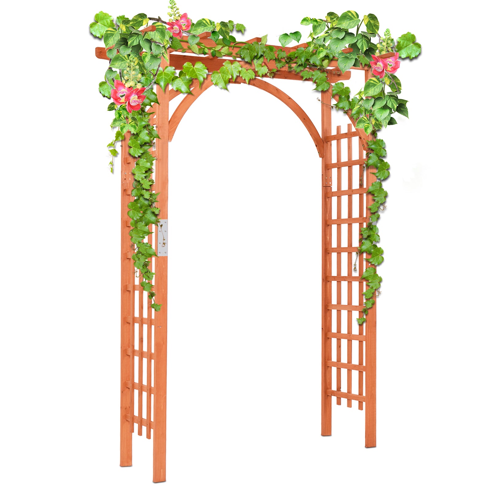 Garden Archway Arch Lattice Trellis Pergola for Climbing Plants and Outdoor Wedding Bridal DecorÂ