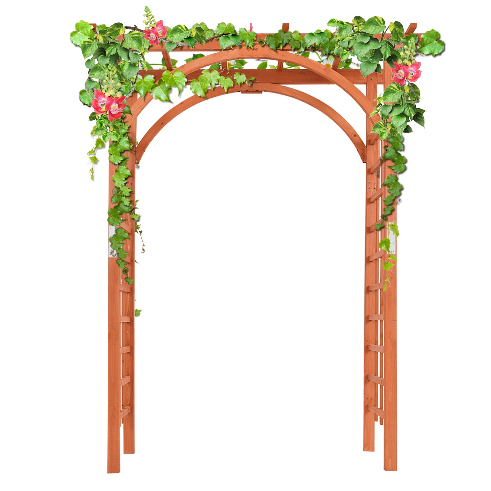 Garden Archway Arch Lattice Trellis Pergola for Climbing Plants and Outdoor Wedding Bridal DecorÂ