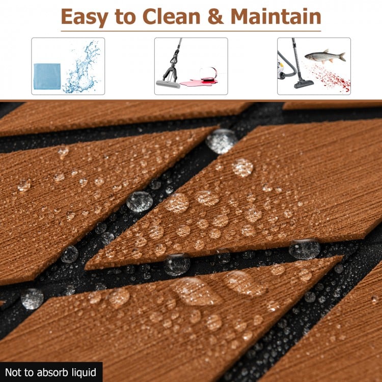 EVA Foam Boat Decking Sheet with Diamond Shape for Boat Surfboard