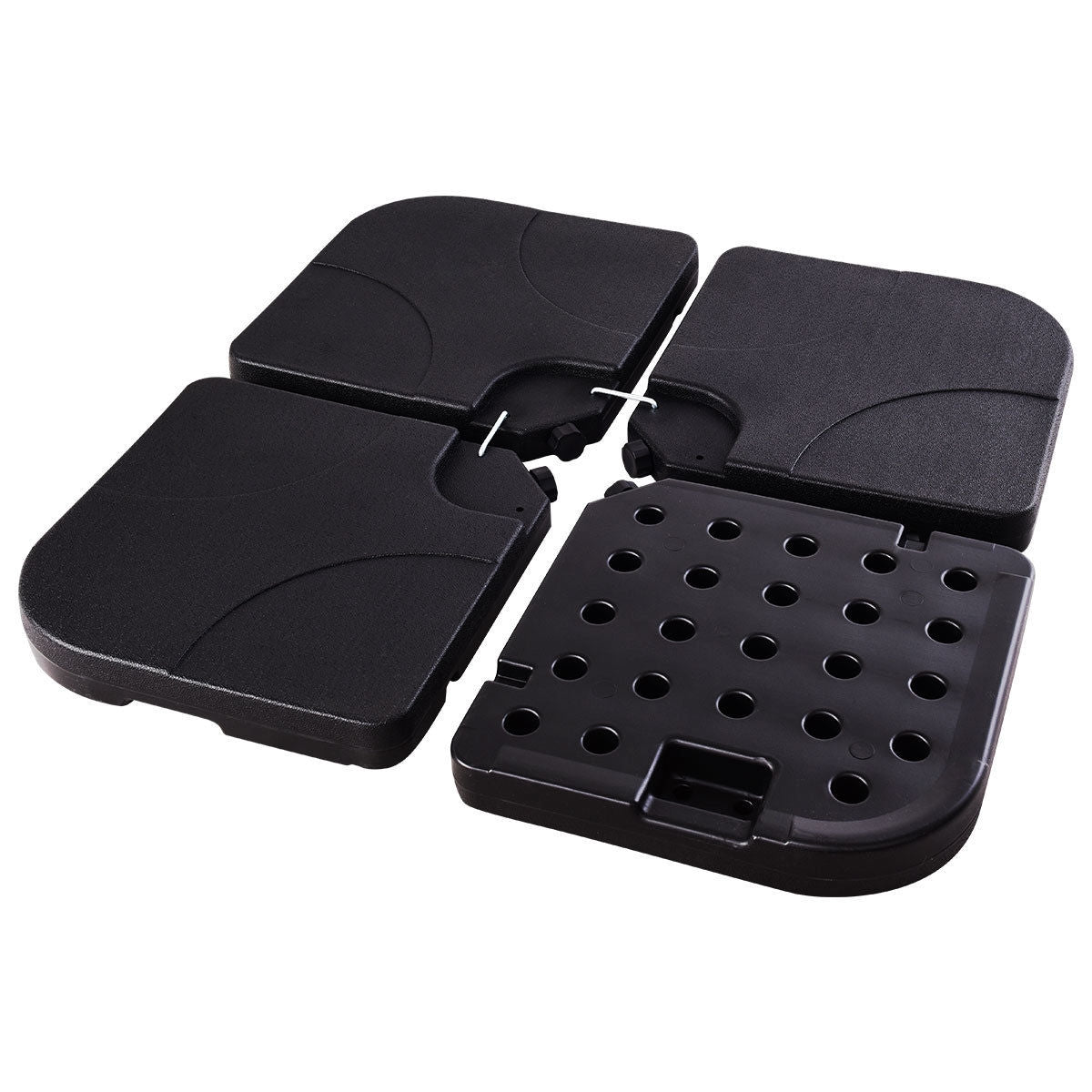 20 Inch Patio Offset Water Filled Plate Umbrella Base SandÂ