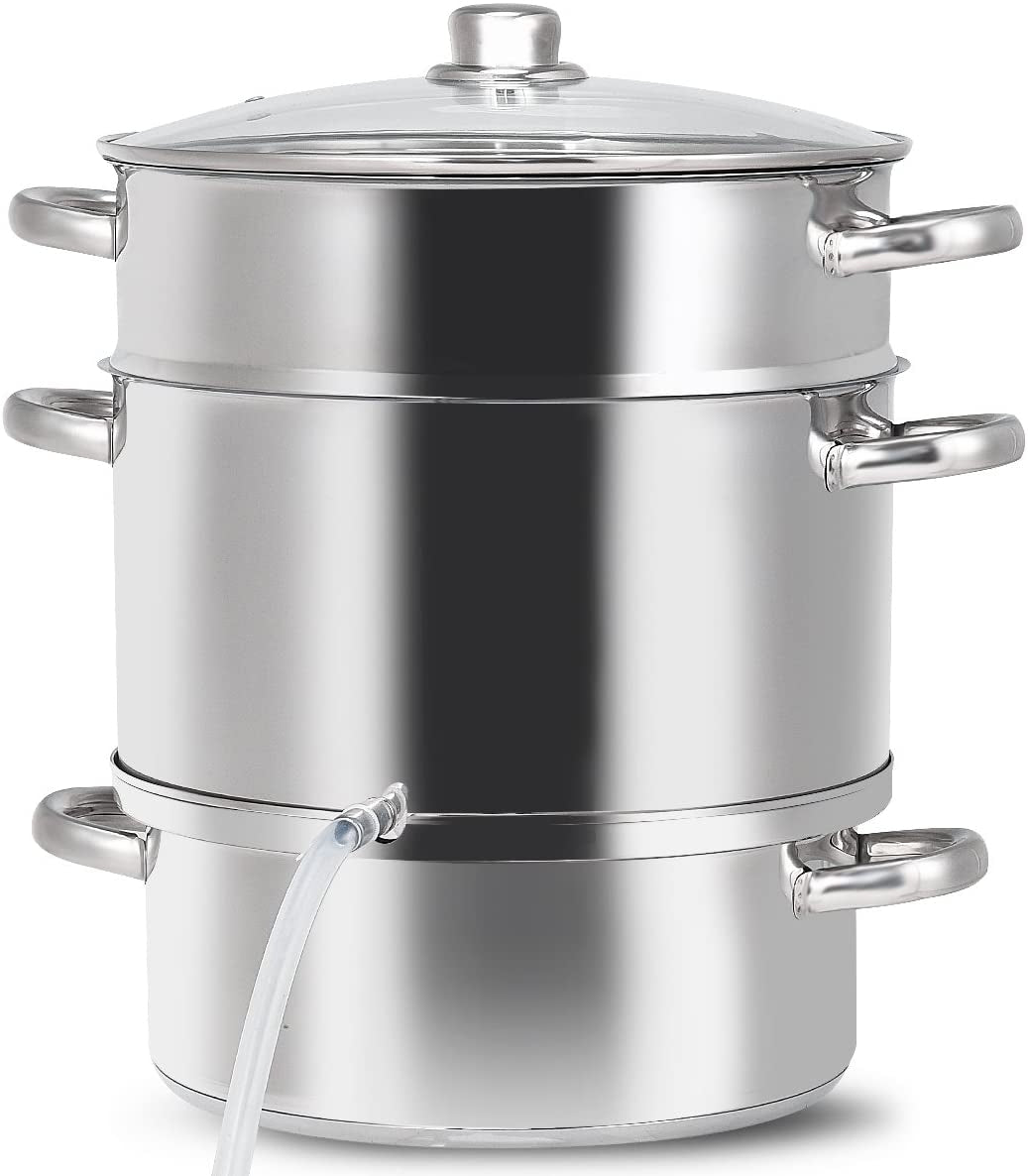 11-Quart Stainless Steel Fruit Juicer SteamerÂ