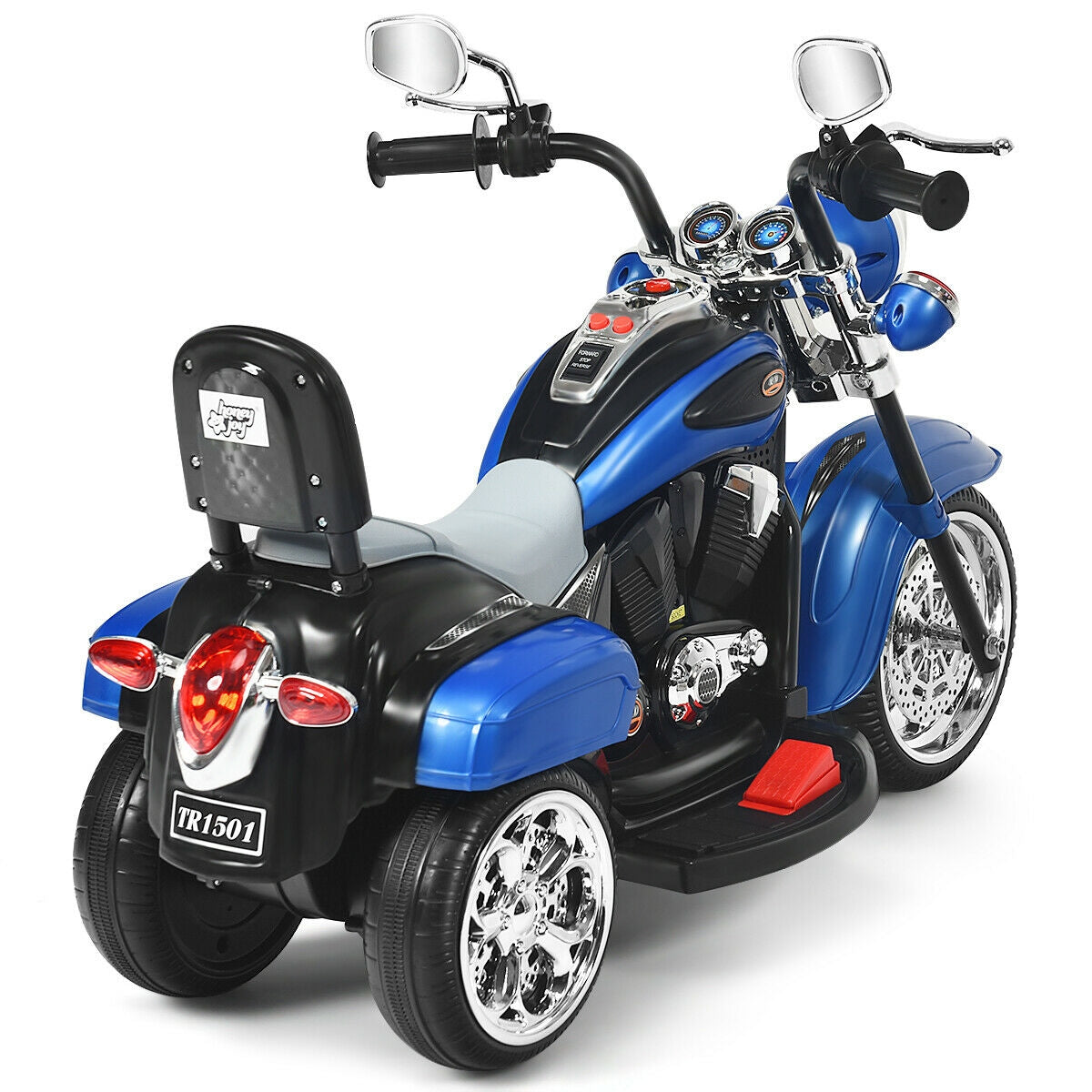 6V 3 Wheel Kids Motorcycle-BlueÂ