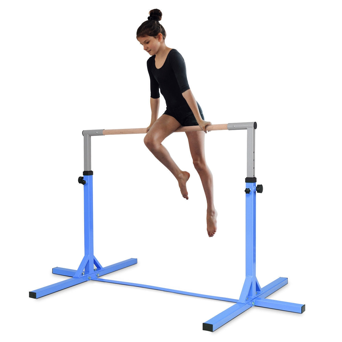 Adjustable Gymnastics Bar Horizontal Bar for Kids-BlueÂ