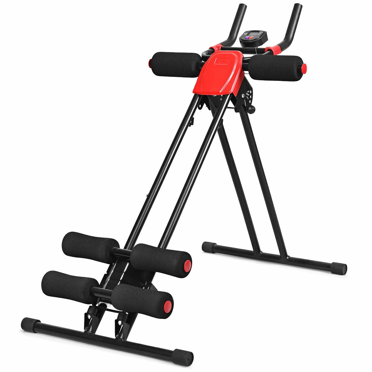 Abdominal Workout Equipment with LCD Monitor for Home GymÂ