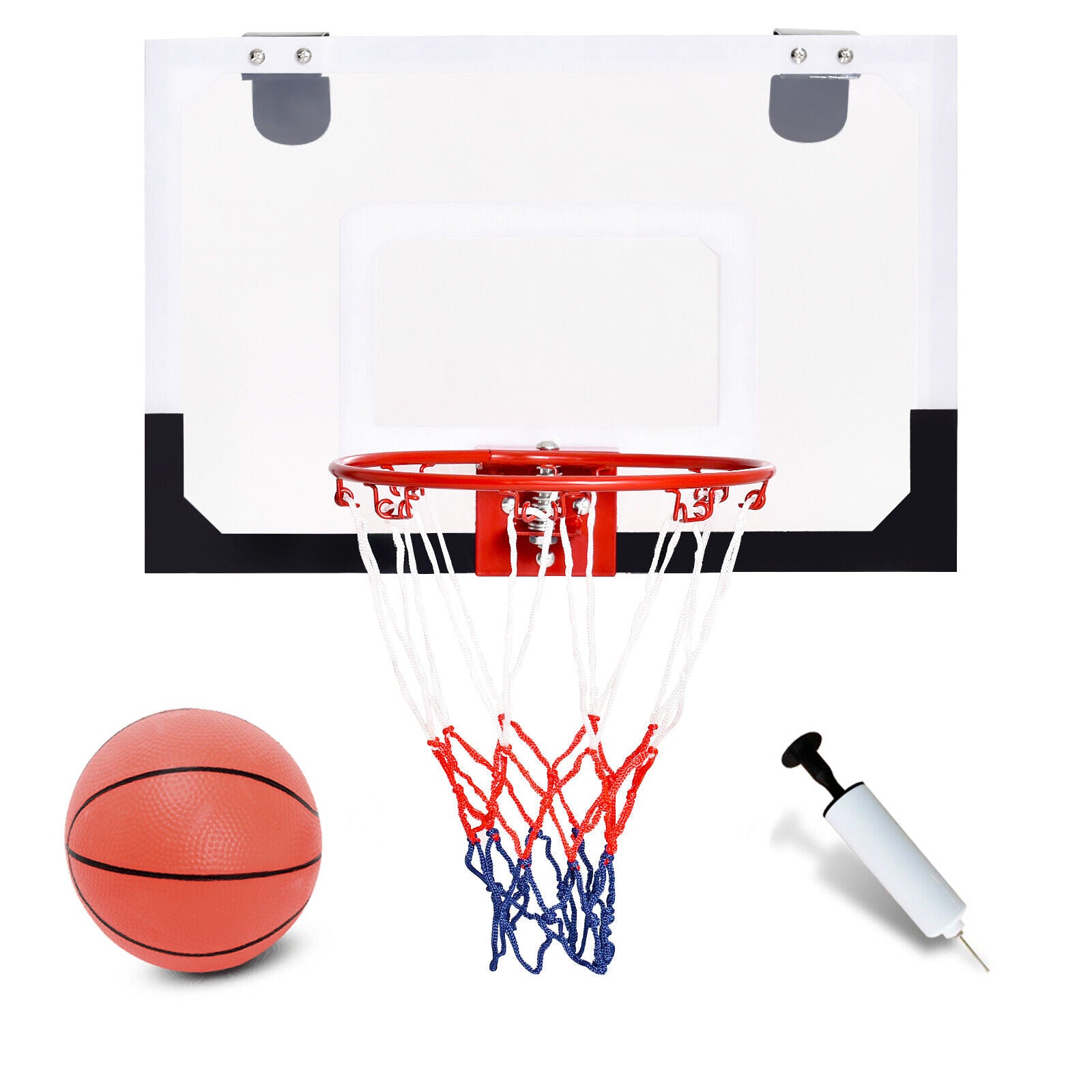 Over-The-Door Mini Basketball Hoop Includes Basketball and 2 NetsÂ