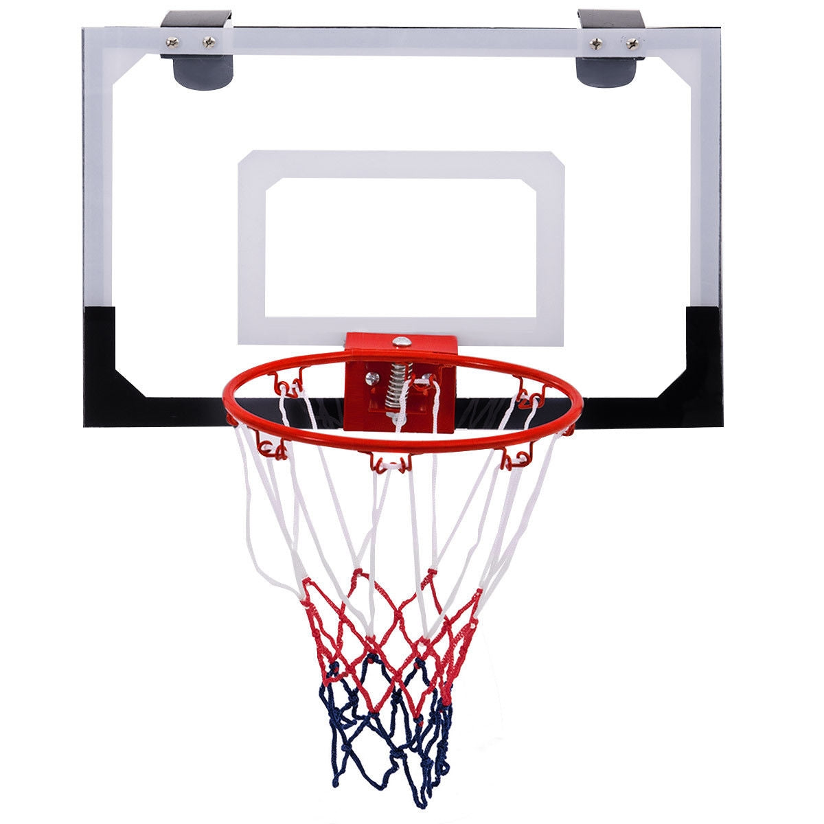 Over-The-Door Mini Basketball Hoop Includes Basketball and 2 NetsÂ