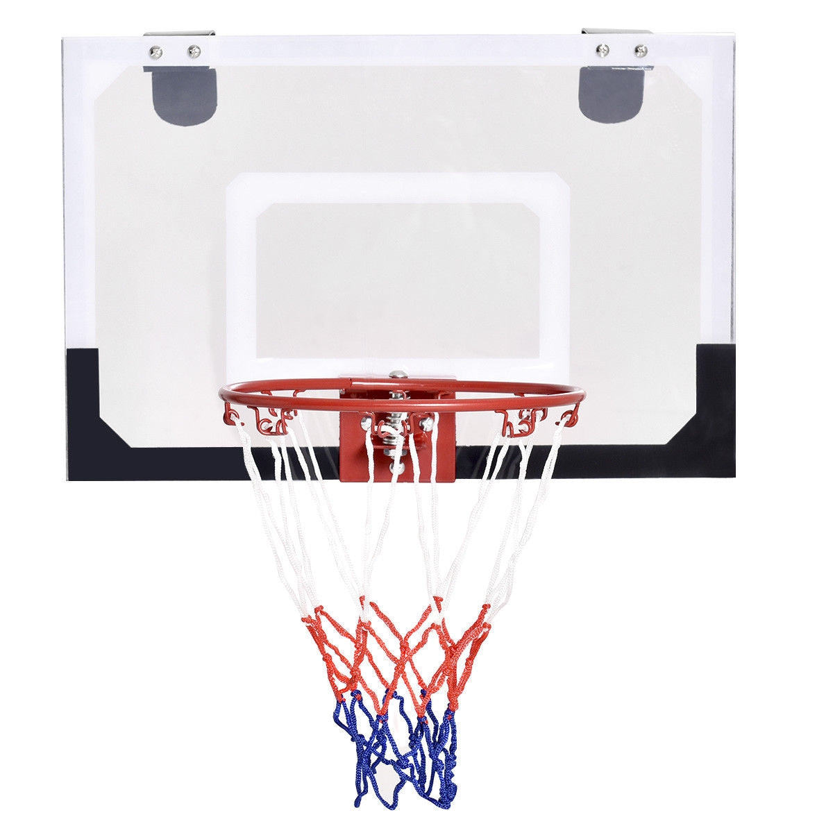 Over-The-Door Mini Basketball Hoop Includes Basketball and 2 NetsÂ