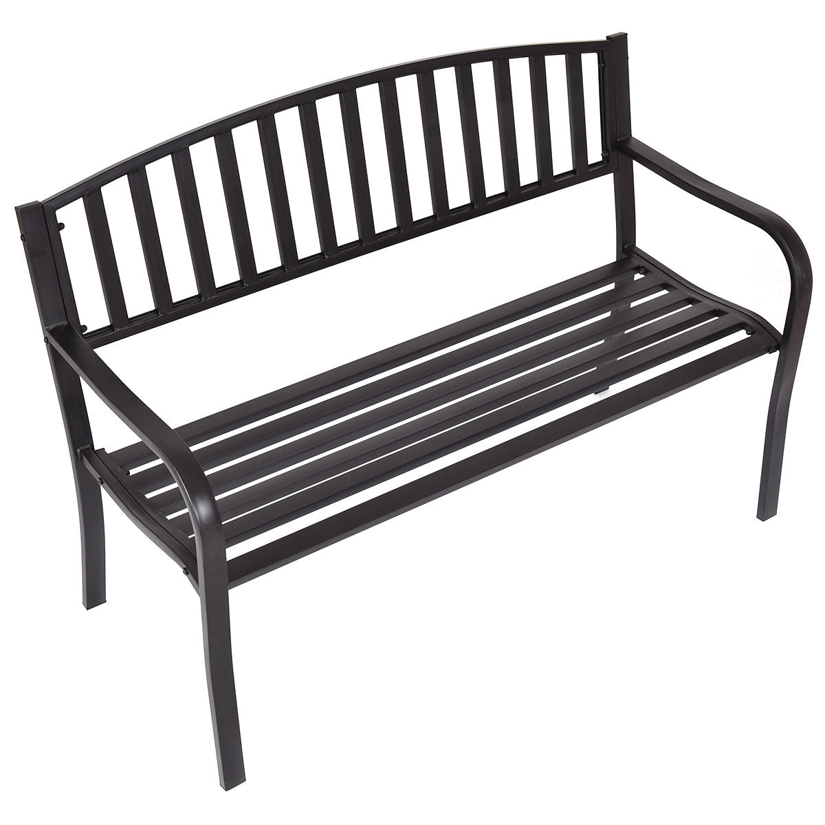 50 Inch Patio Garden Bench Loveseats for OutdoorÂ