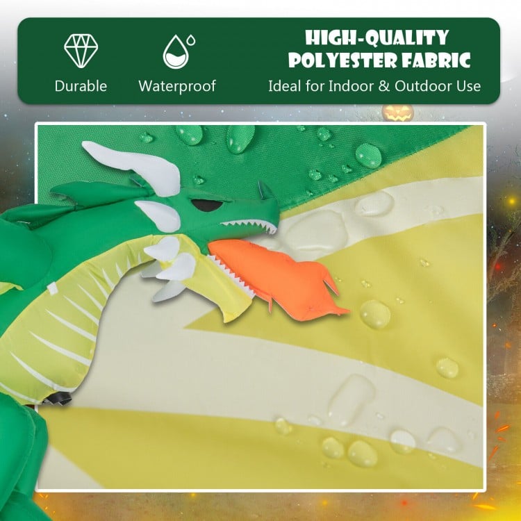 5 Feet Hanging Halloween Inflatable Dragon