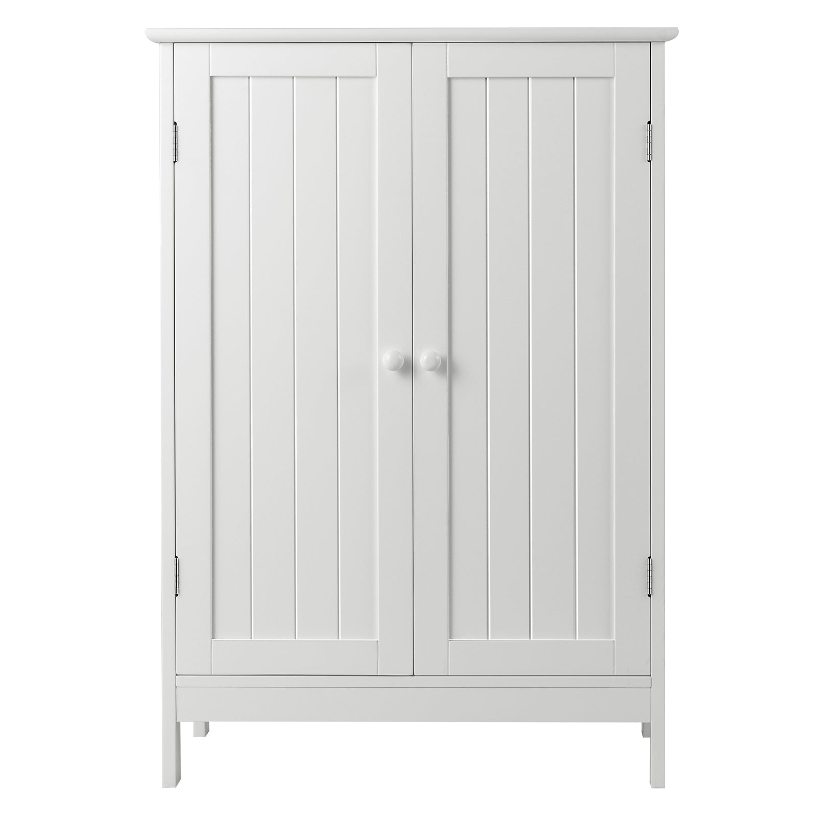 Bathroom Floor Storage Double Door Cupboard CabinetÂ
