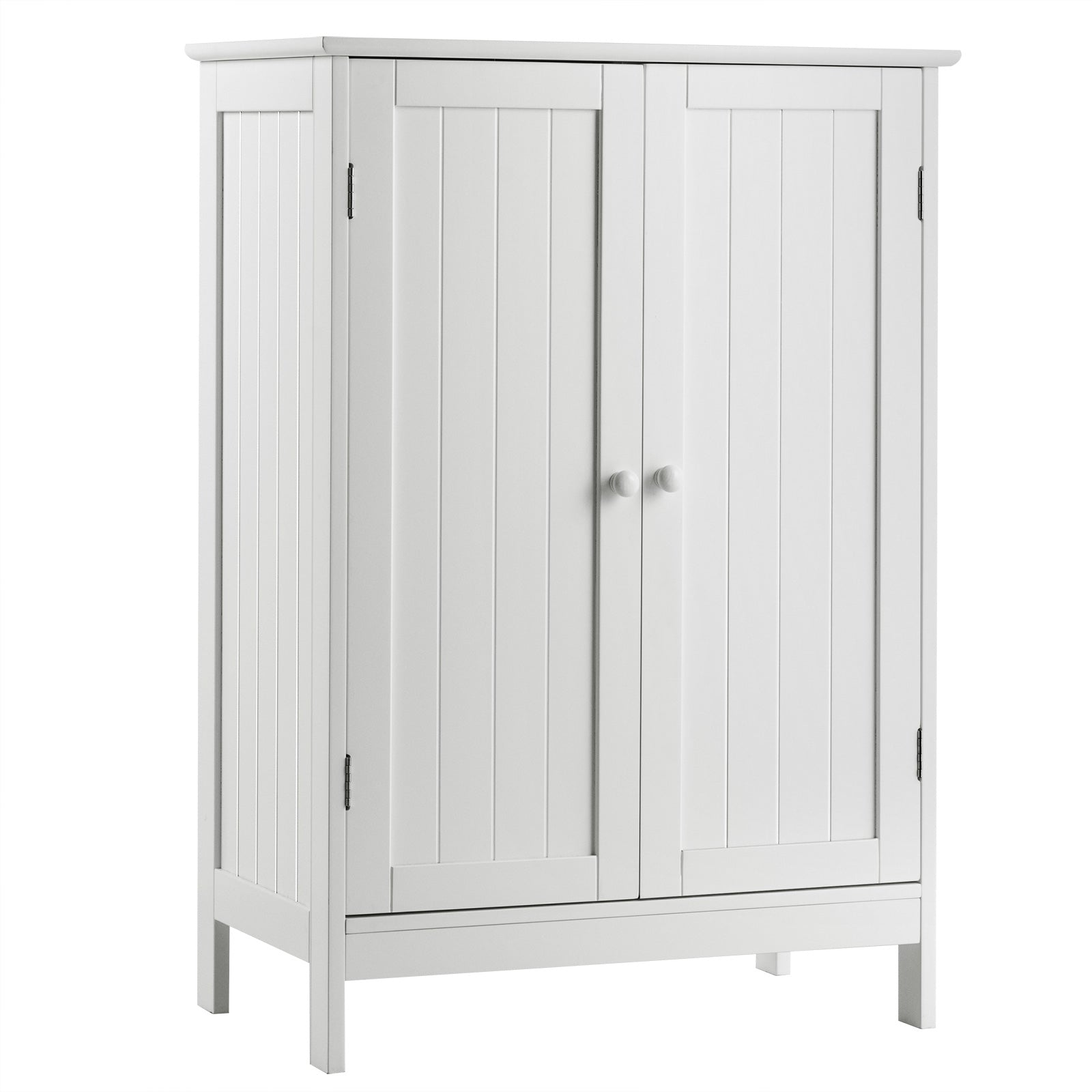 Bathroom Floor Storage Double Door Cupboard CabinetÂ