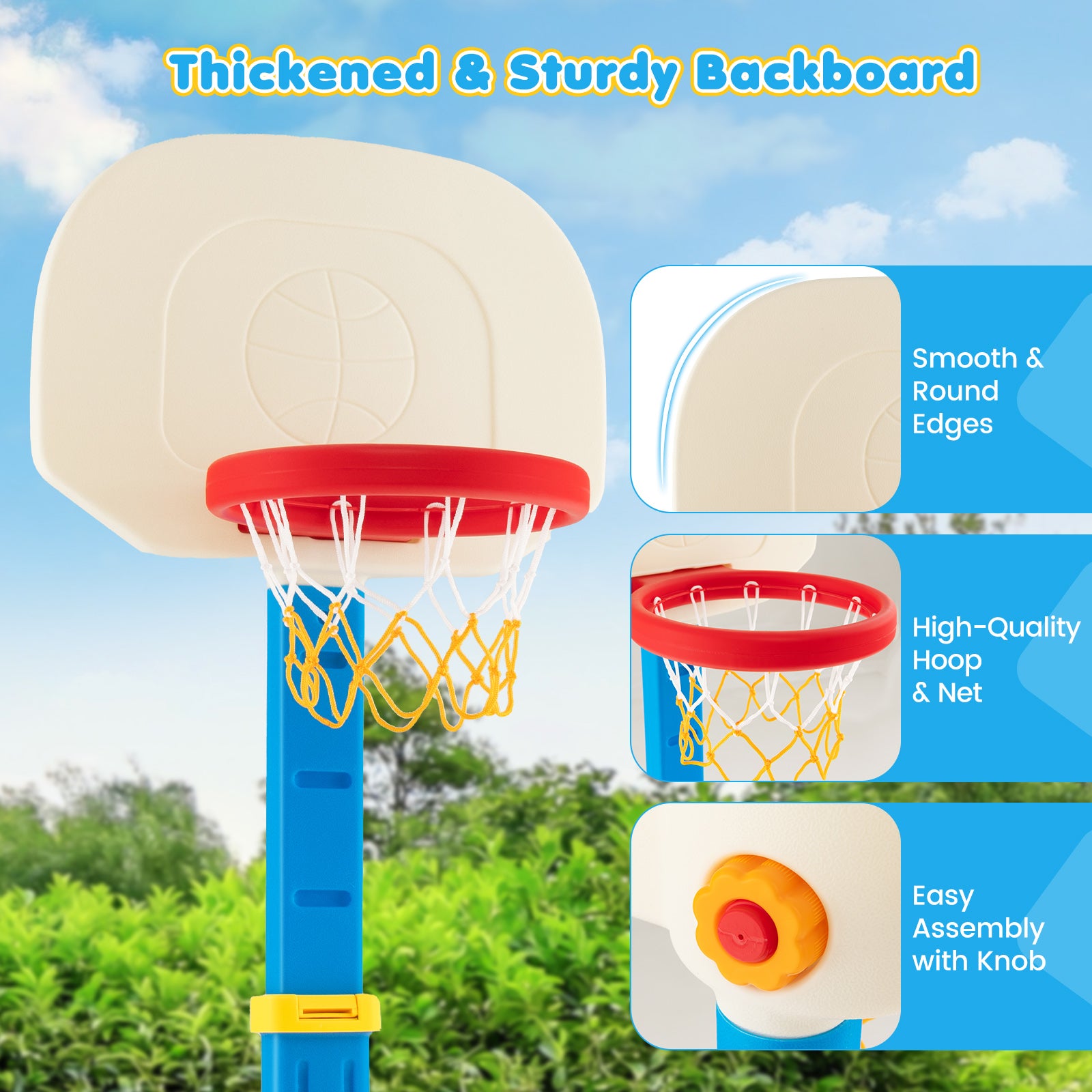 Kids Children Basketball Hoop StandÂ