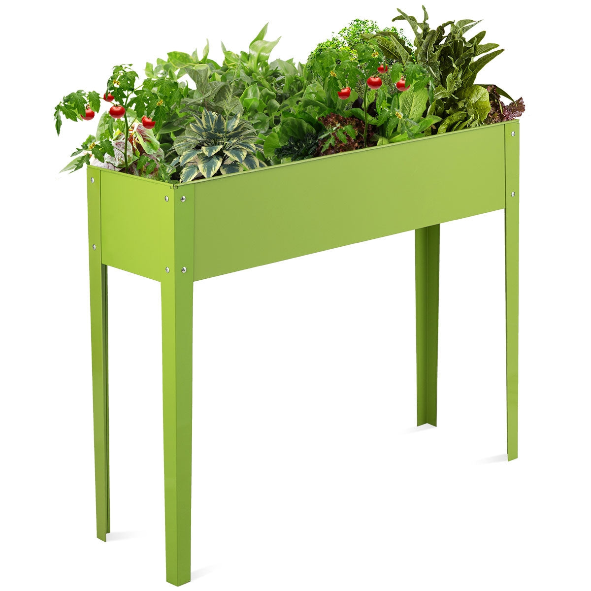 40 x 13 Inch Outdoor Elevated Garden Plant Flower BedÂ