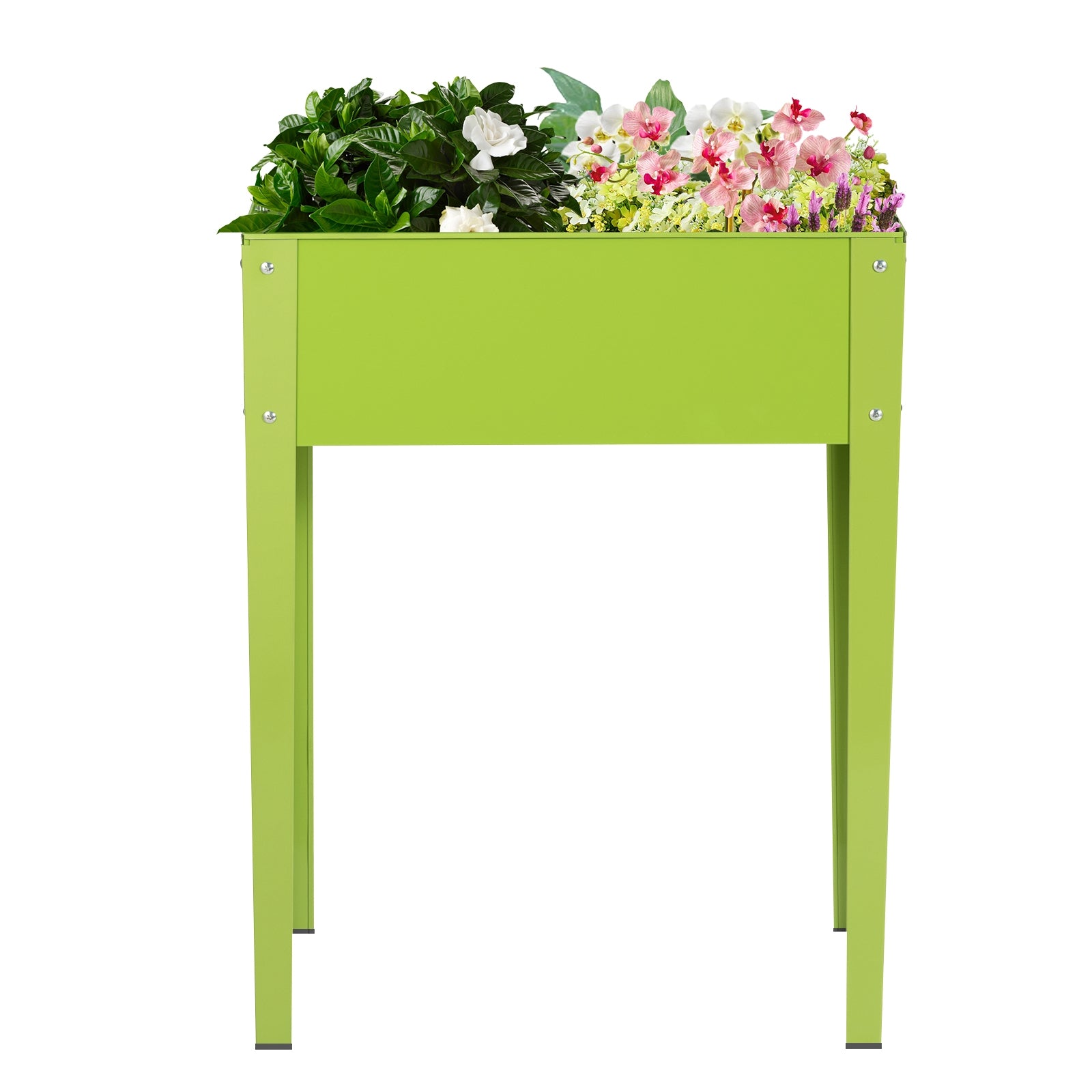 24.5 x 12.5 Inch Outdoor Elevated Garden Plant Flower BedÂ