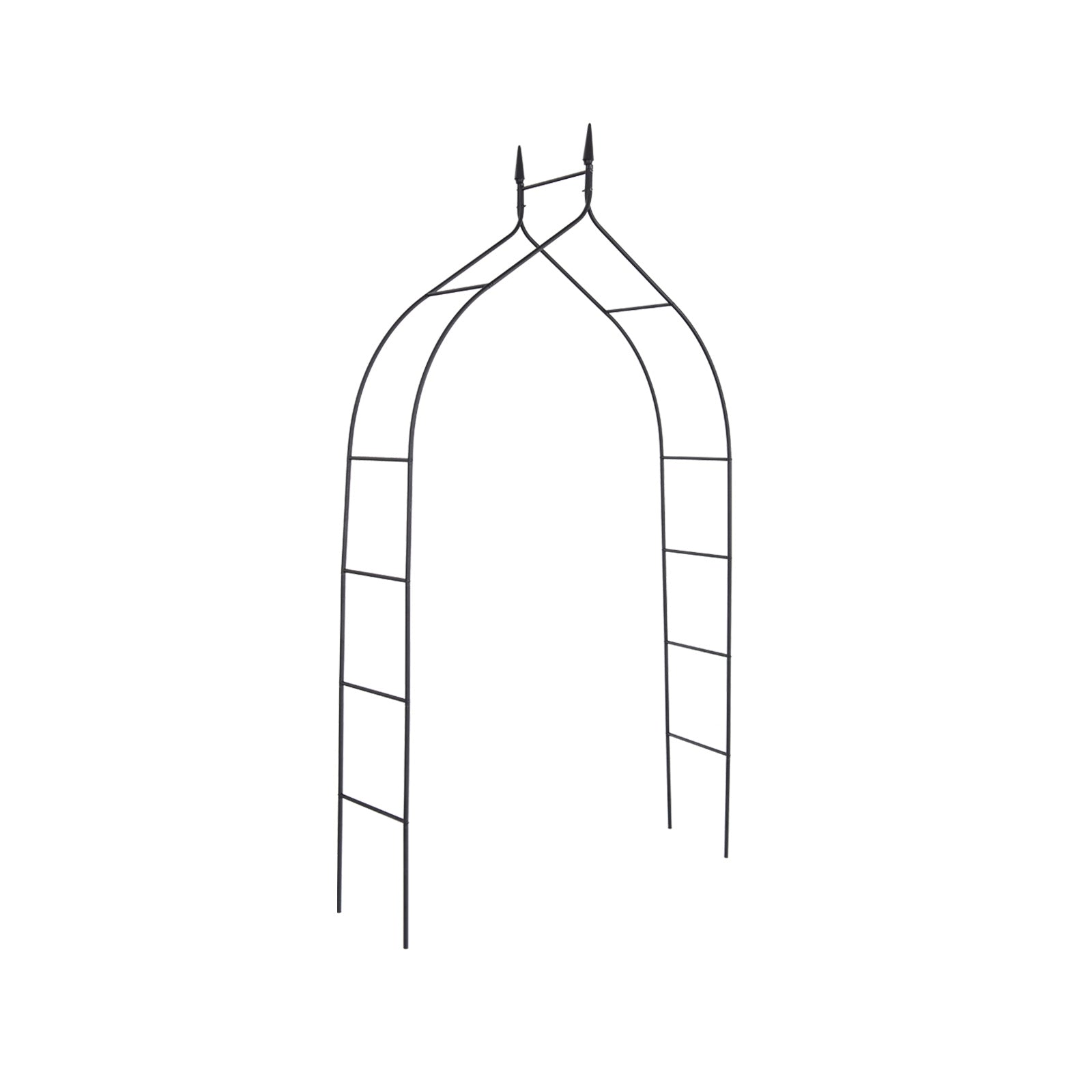 8 Feet 4 Inch High Gothic Steel Rose ArchÂ