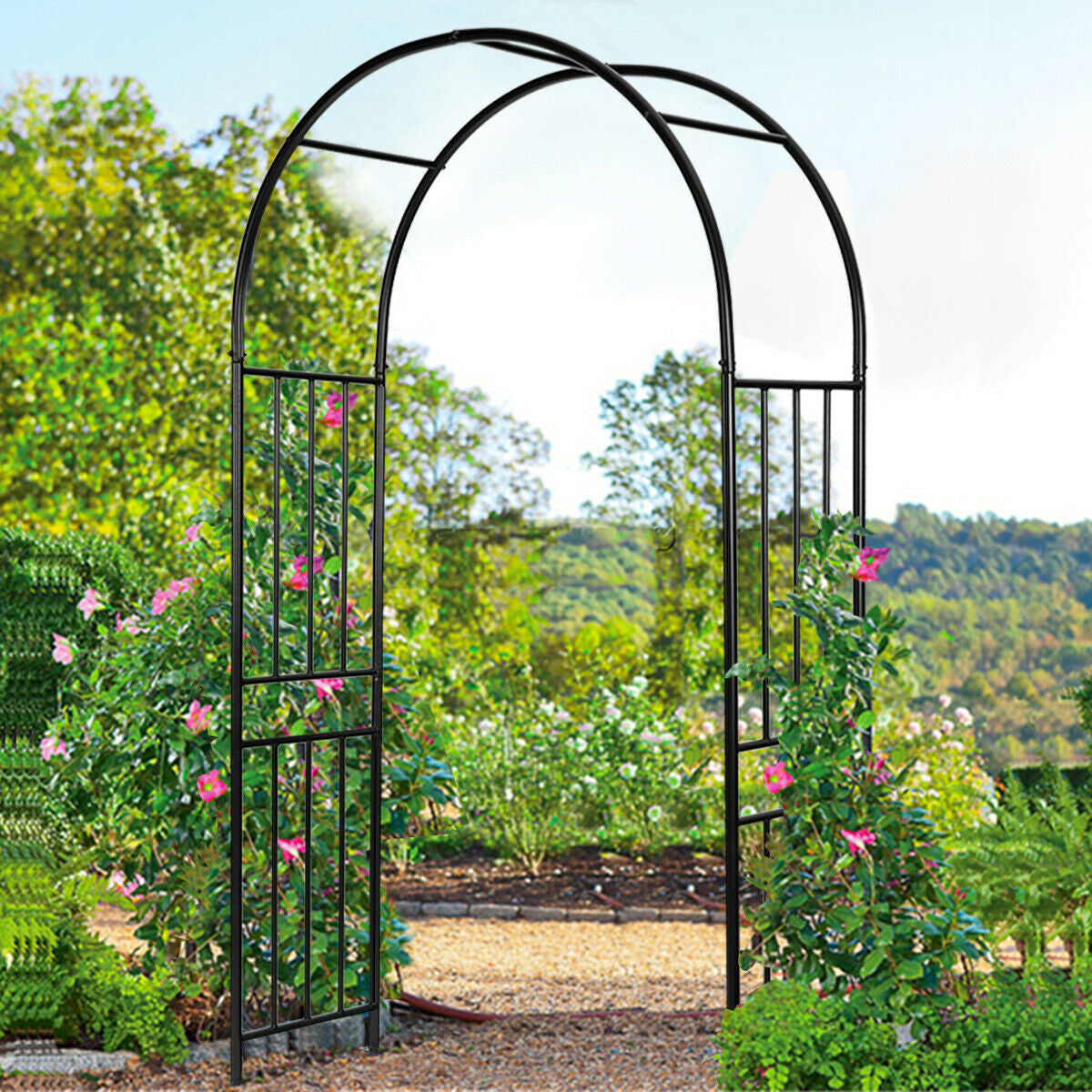 7.2 Feet Garden Decoration Climbing Plants ArchÂ